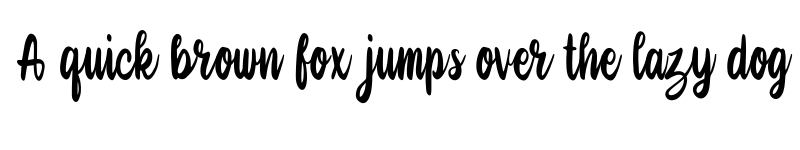 Preview of Deanita Demo Regular font