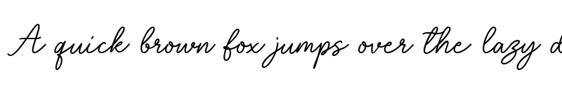 Preview of Dear Love Regular font