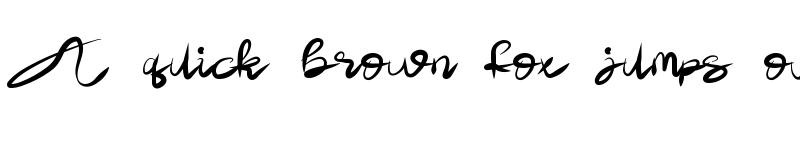 Preview of Dear My Love Regular font