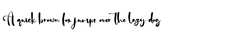 Preview of Dear Rachell Regular font