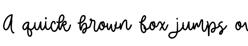 Preview of Dear Shine Regular font