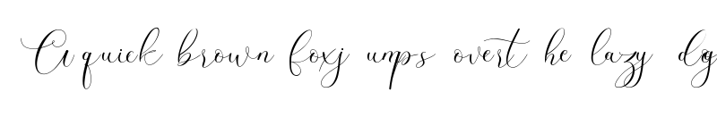 Preview of Dear Shinta Regular font