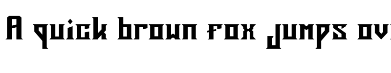 Preview of DearGod Regular font