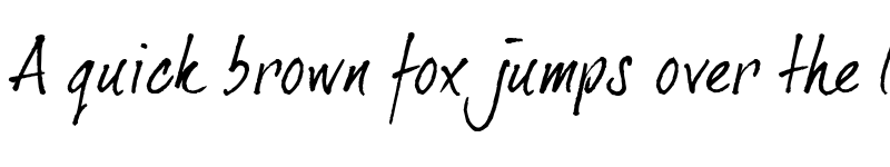 Preview of dearJoe 2 Regular font