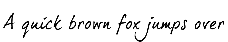 Preview of dearJoe 5 CASUAL trial dearJoe 5 CASUAL trial font