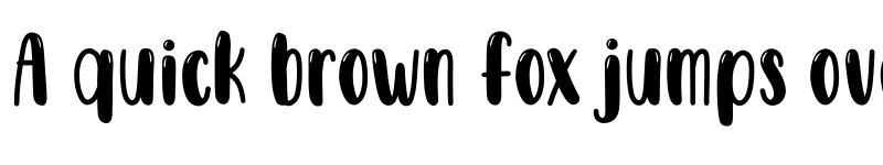 Preview of DEARSANTA Regular font