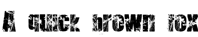 Preview of DEAT+DEAT Regular font