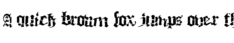 Preview of Death Fucking Metal Regular font