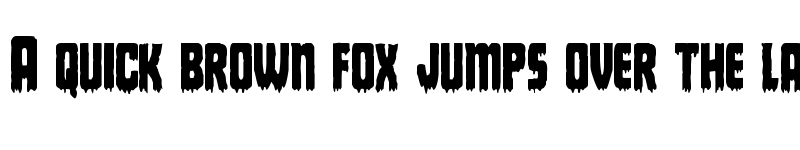 Preview of Deathblood Condensed Condensed font