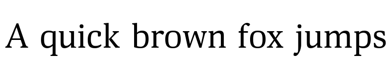 Preview of Deca Serif New Regular font