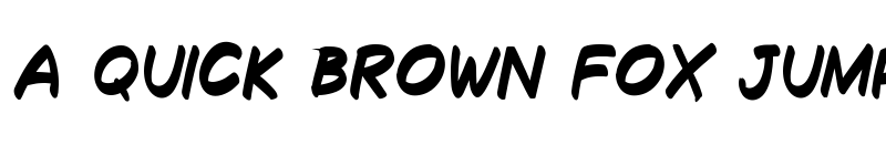 Preview of Decalk Bold Italic font