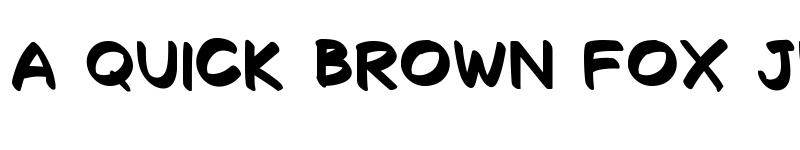 Preview of Decalk Bold font