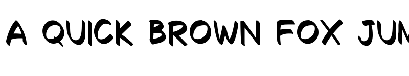 Preview of Decalk Regular font