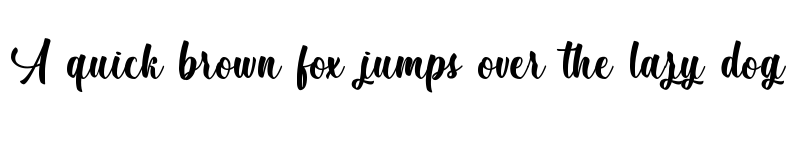 Preview of December Pastel - Personal Use Regular font