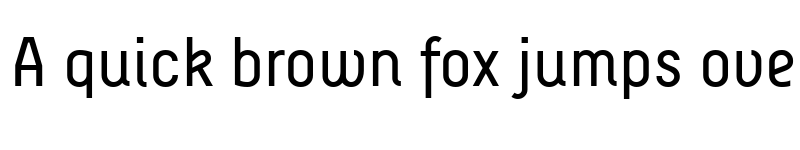 Preview of Decima+ Regular 3 font