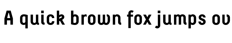 Preview of Decima+ Regular font