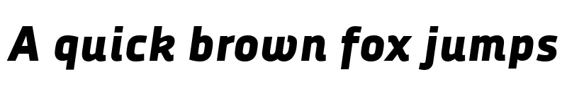 Preview of DecimaNova-Heavy Regular font