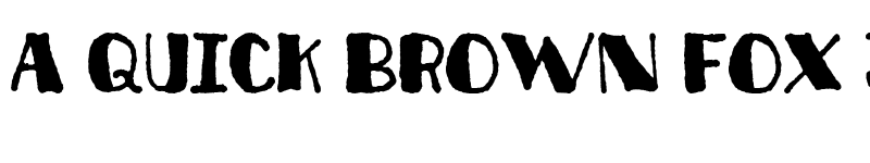 Preview of Deco Freehand Regular font