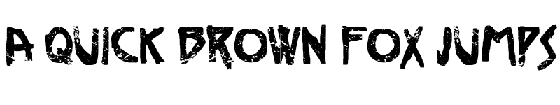 Preview of Deco Slaughter Regular font