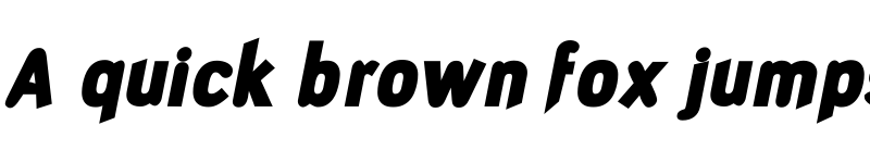 Preview of DeconStruct-BlackOblique Regular font