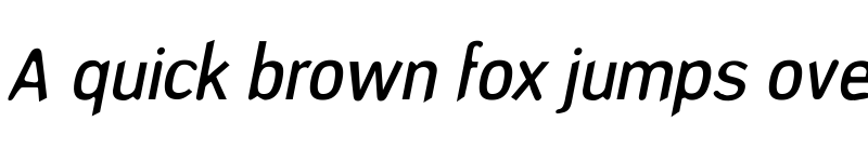 Preview of DeconStruct-LightOblique Regular font