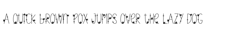 Preview of Decoration Regular font