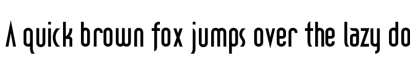 Preview of DecoTech Regular font