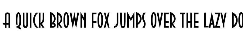 Preview of DecoTech TL Regular font