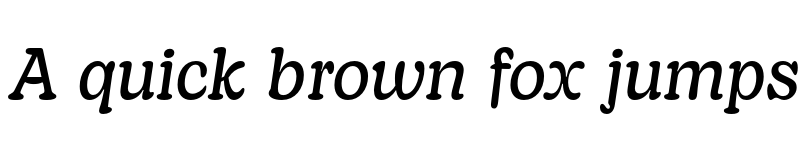 Preview of Decoy Light Italic font