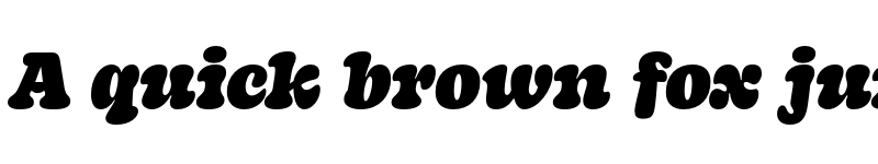 Preview of Decoy Ultra Black Italic font