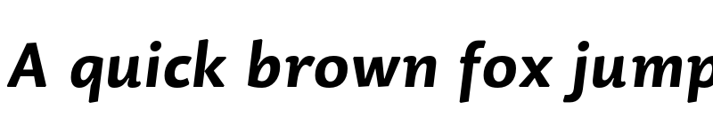 Preview of Dederon Sans Bold Italic font