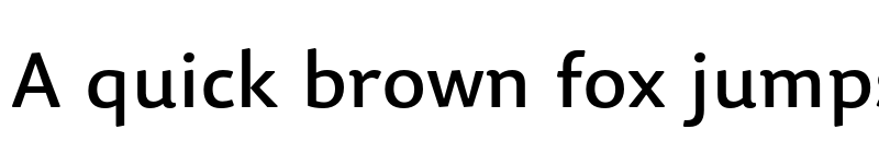 Preview of Dederon Sans Medium font