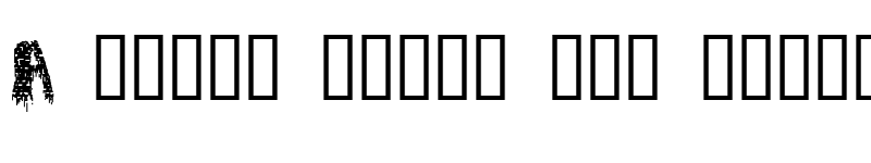 Preview of deFaced Regular font