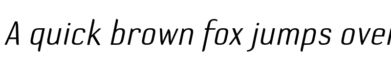 Preview of DefaultGothic OT AGaugeItalic font