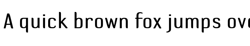 Preview of DefaultGothic OT BGauge font