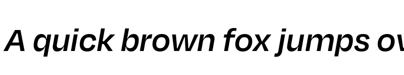 Preview of Degular Demo Semibold Italic font