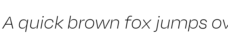 Preview of Degular Demo Thin Italic font