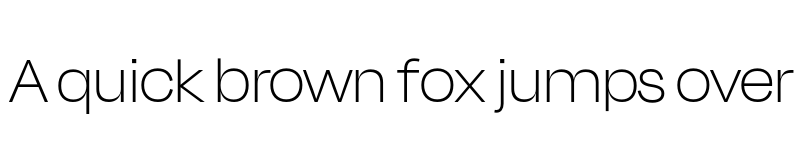 Preview of Degular Display Demo Thin font