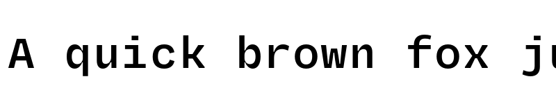 Preview of Degular Mono Demo Semibold font