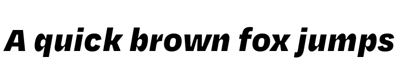 Preview of Degular Text Demo Black Italic font