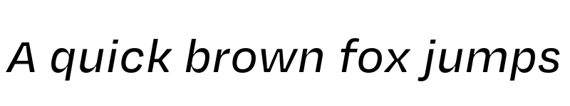 Preview of Degular Text Demo Medium Italic font