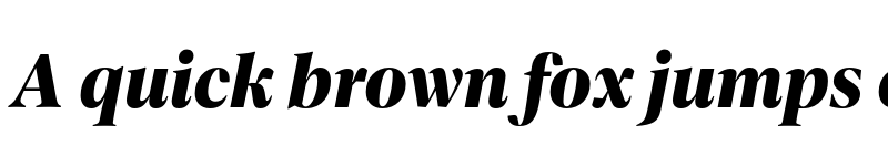 Preview of Dejanire Headline Black Italic font