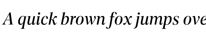 Preview of Dejanire Headline Italic font