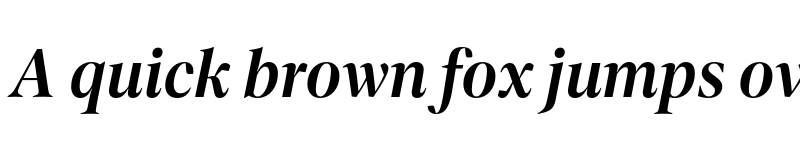 Preview of Dejanire Headline Medium Italic font