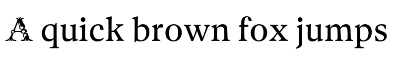 Preview of Dejanire Jewel Regular font