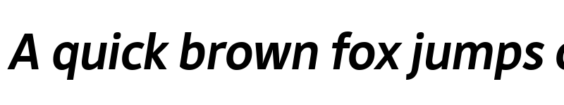 Preview of DejaRip Bold Italic font