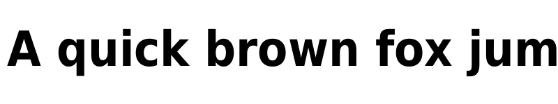 Preview of DejaVu Sans Condensed Bold font