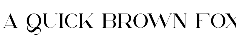 Preview of Delanie Regular font