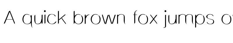 Preview of DelicateSans Medium font