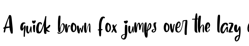 Preview of Delighted Regular font